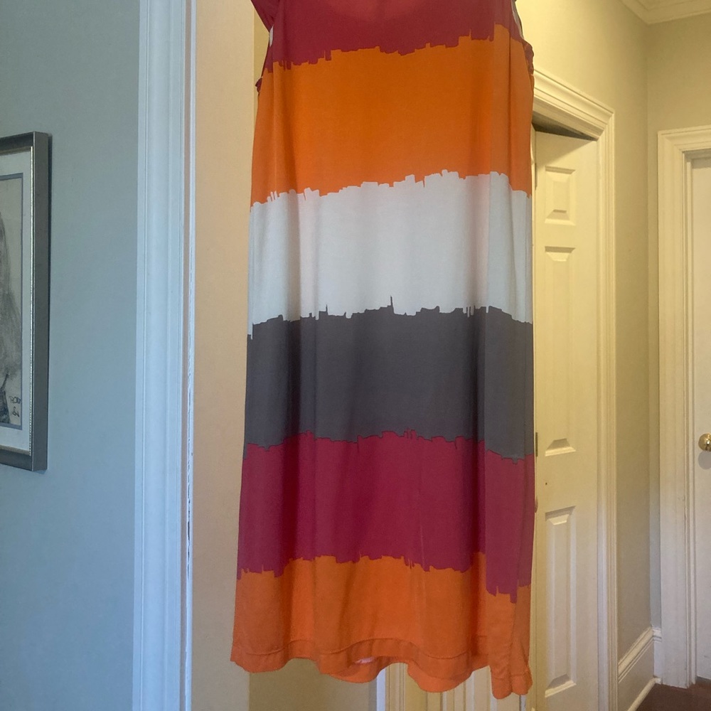 BCBG striped dress